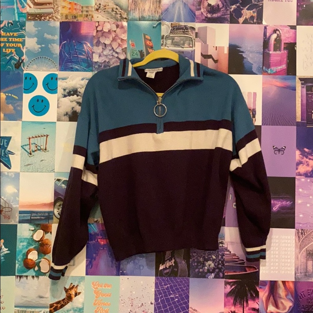 Urban Outfitters Blue 80s Sweater